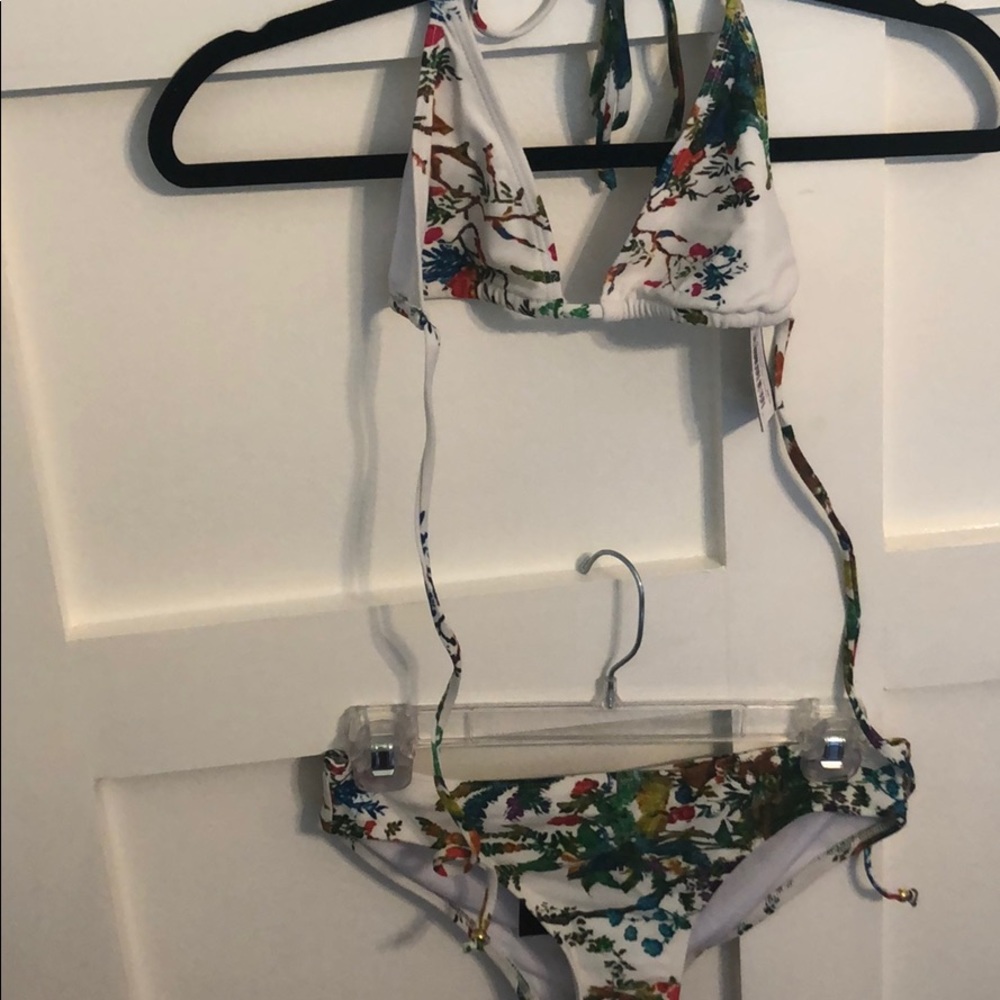 Cynthia Rowley bikini “rainbow vines”